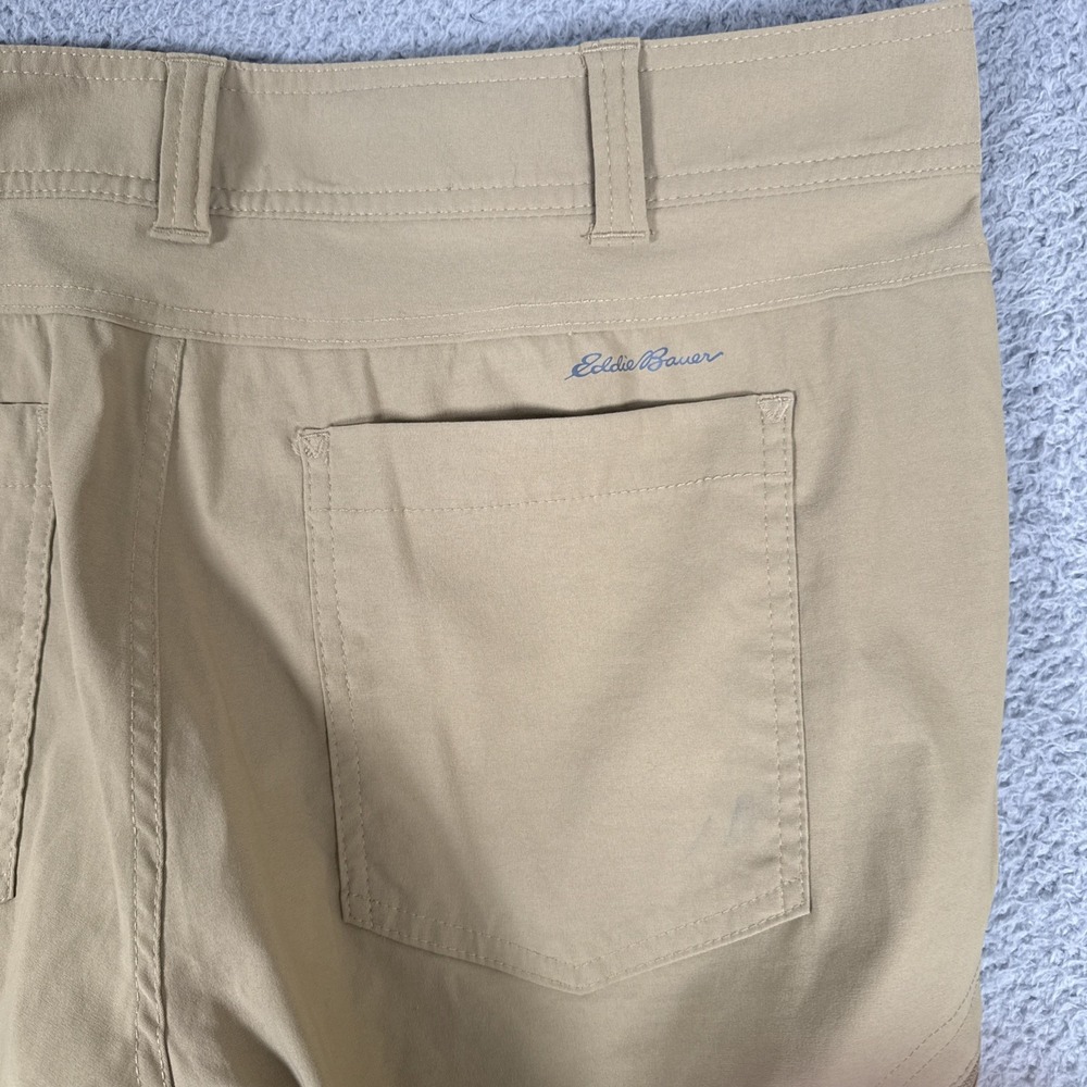 Eddie Bauer First Ascent Pants Mens 36x32 (38x32) Tan Guide Pro Hiking - Picture 10 of 10